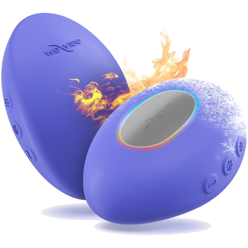 WE-VIBE - VIBRATORE RISCALDANTE E RAFFREDDANTE A TEMPERATURA INTENSIVA, COLORE BLU LAVANDA - immagine 2