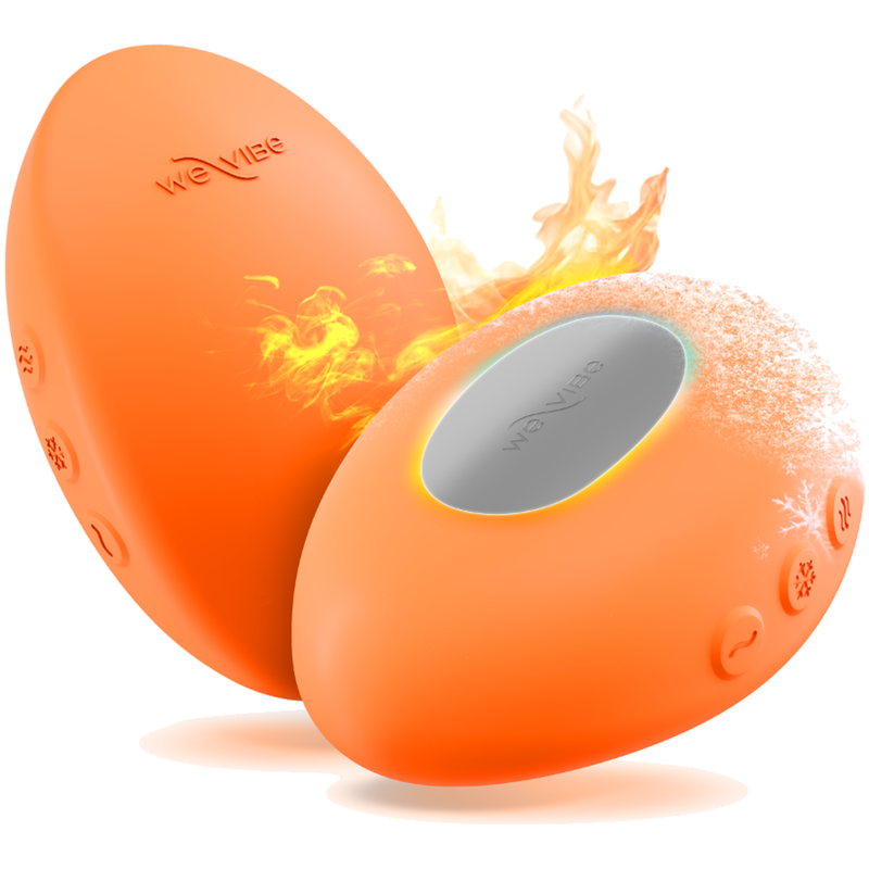 WE-VIBE - VIBRATORE RISCALDANTE E RAFFREDDANTE A TEMPERATURA ARANCIONE - immagine 2