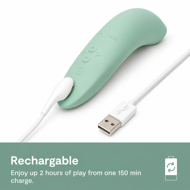 WE-VIBE - MELT 2 STIMOLATORE CLITORIDEO A IMPULSI DARIA SALVIA - immagine 4
