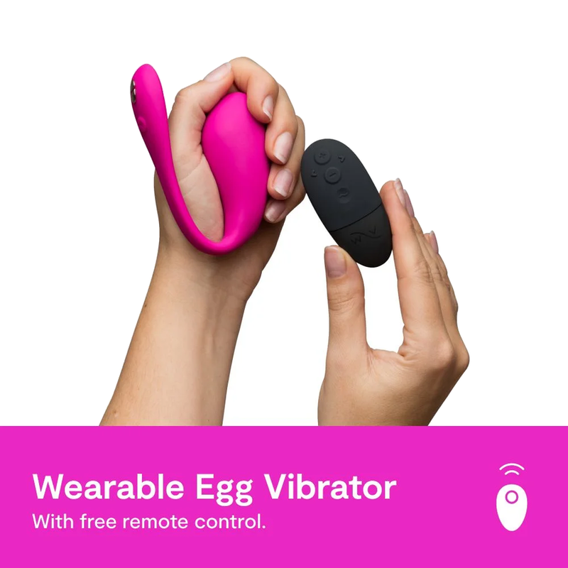 WE-VIBE - JIVE 2 VIBRATORE A UOVO INDOSSABILE ROSA ELETTRICO - immagine 2