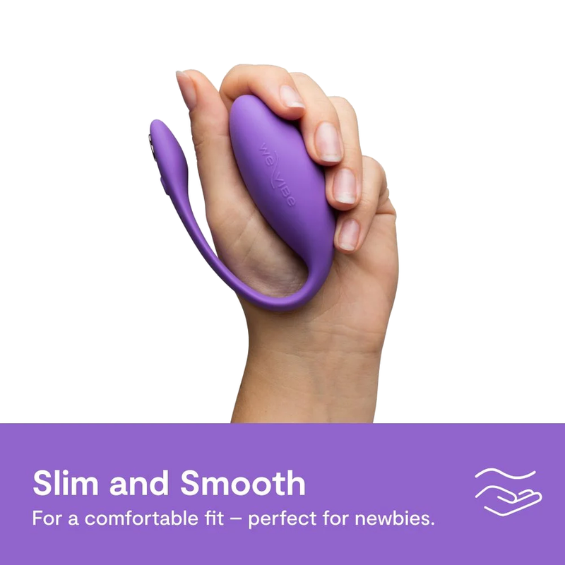 WE-VIBE - VIBRATORE A UOVO INDOSSABILE CONTROLLABILE TRAMITE APP JIVE LITE, VIOLA - immagine 4