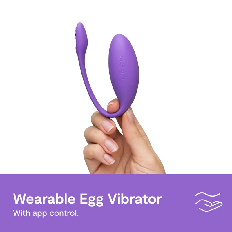 WE-VIBE - VIBRATORE A UOVO INDOSSABILE CONTROLLABILE TRAMITE APP JIVE LITE, VIOLA - immagine 2