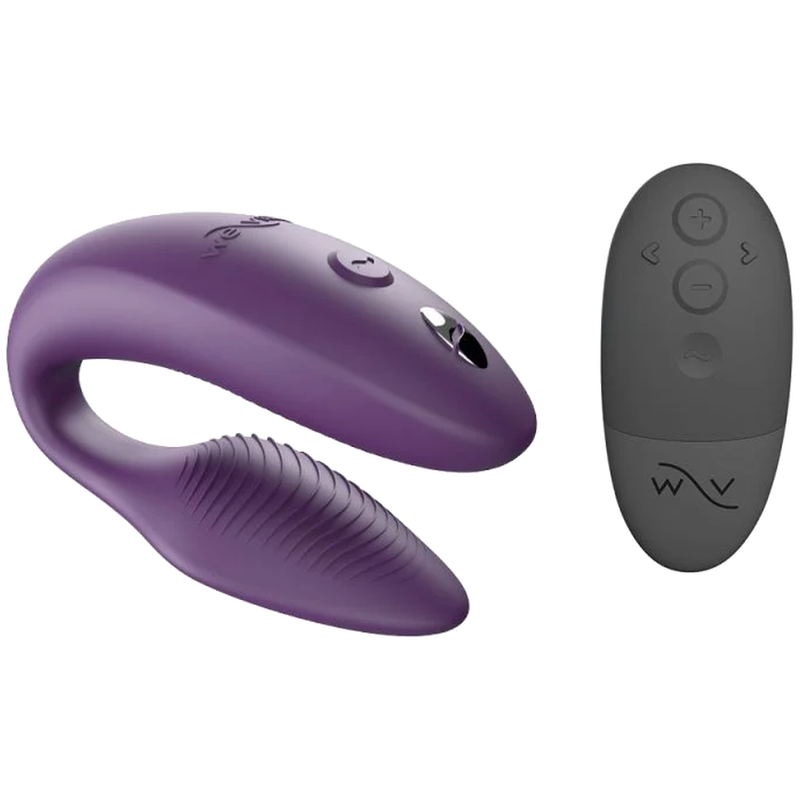 WE-VIBE - VIBRATORE PER COPPIE REGOLABILE SYNC 2 VIOLA - immagine 4
