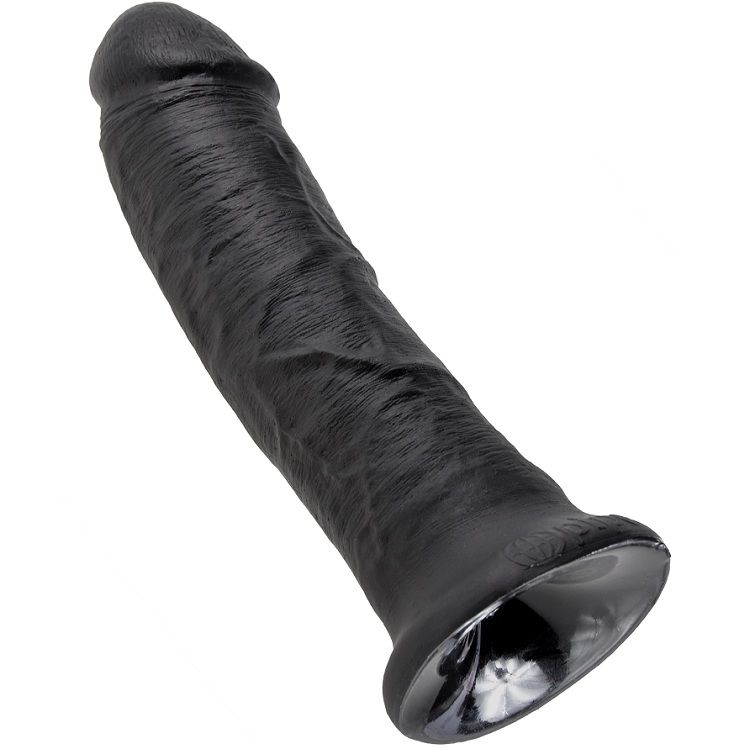 KING COCK - 8 DILDO NERO 20.3 CM - immagine 4