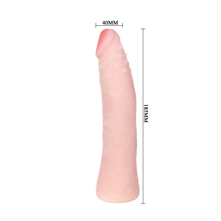 BAILE - DILDO IN SILICONE REALISTICO CON TOCCO DELLA PELLE 19 CM COLORE CASUALE DELLA SCATOLA - immagine 5