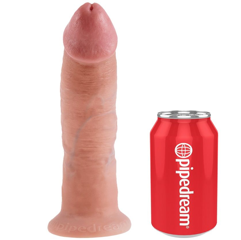KING COCK - IMBRACATURA PER CAZZO KING CON PENE NATURALE REALISTICO 22,9 CM - immagine 5