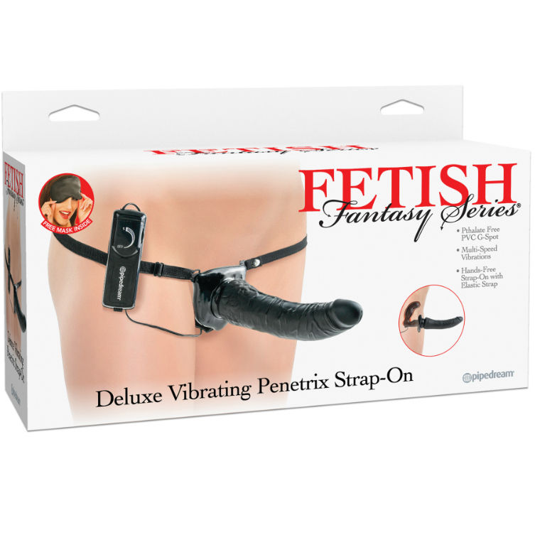 FETISH FANTASY SERIES - STRAP-ON VIBRANTE PENETRIS DELUXE - immagine 2