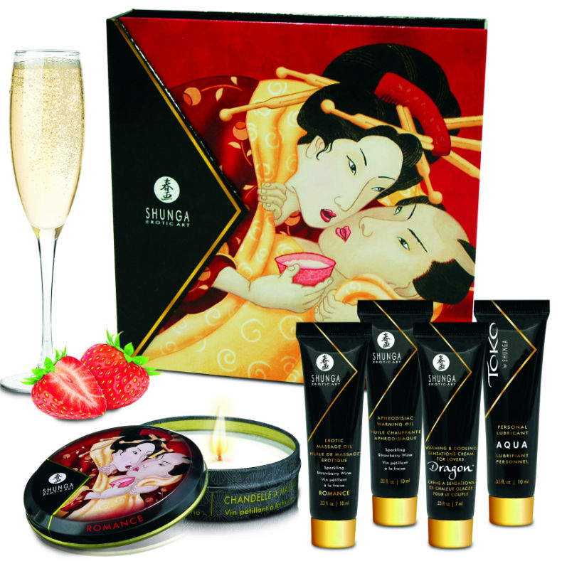 SHUNGA - KIT SEGRETO GEISHA FRAGOLE E CAVA - immagine 3