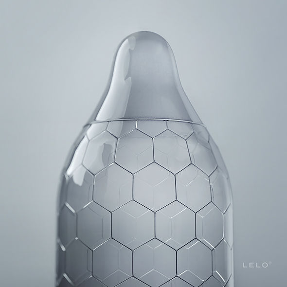 LELO - SCATOLA PER PRESERVATIVI HEX 3 UNIT - immagine 2