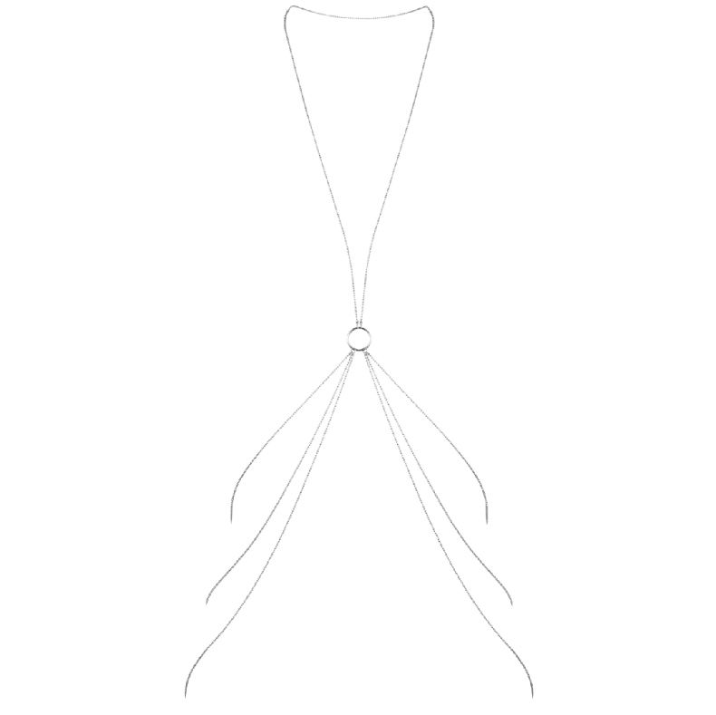 BIJOUX - MAGNIFIQUE CATENE IN METALLO PER IL CORPO 8 ARGENTO - immagine 2