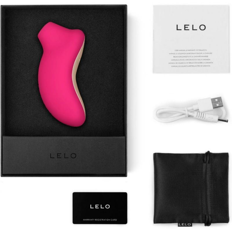 LELO - STIMOLATORE CLITORIDE SONA COLORE CILIEGIA - immagine 2