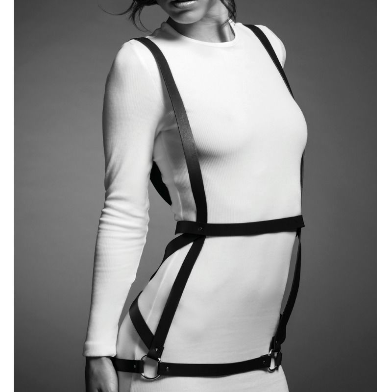 BIJOUX - INDISCRETS MAZE HARNESS FORMA ABITO MARRONE - immagine 2