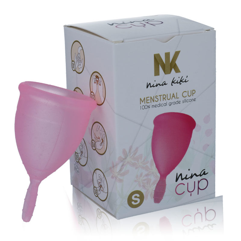 NINA KIKÍ - COPPA MESTRUALE ROSA - TAGLIA S - immagine 4