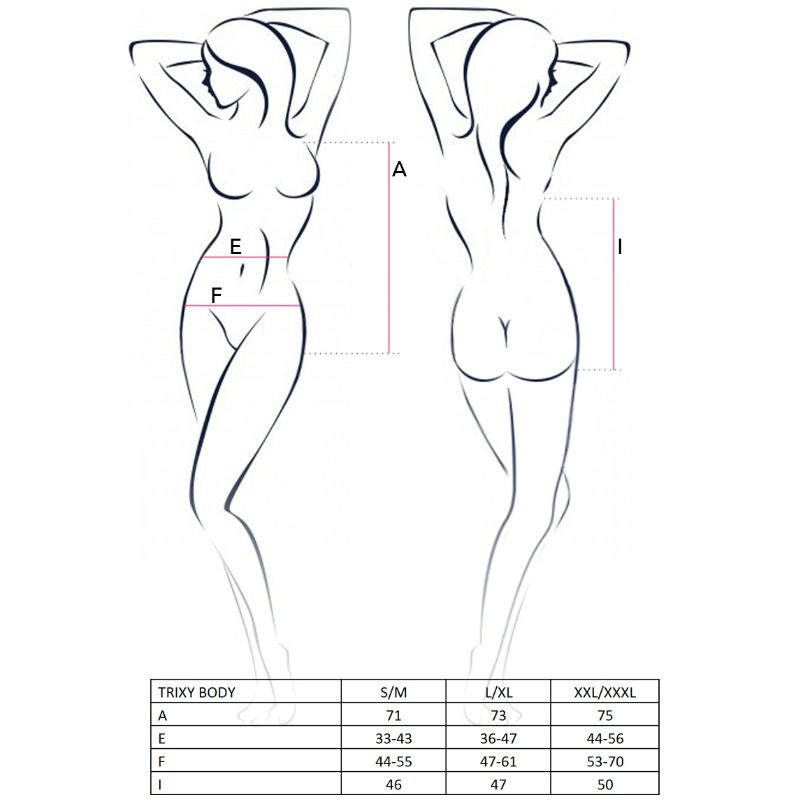 PASSION - WOMAN TRIXY TEDDY NEGRO TALLA L/XL - immagine 2