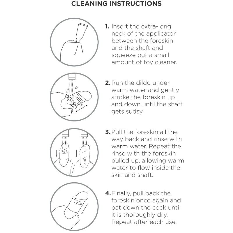 KING COCK - DILDO REALISTICO CARNE NON TAGLIATA 23 CM - immagine 4