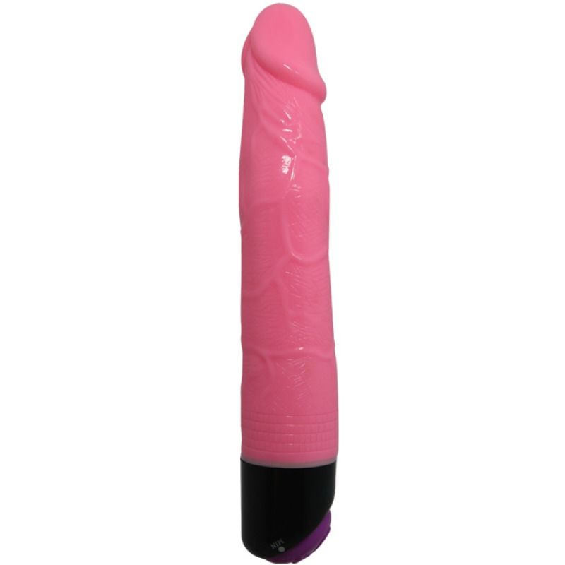 BAILE - VIBRATORE SEX REALISTICO COLORATO ROSA 23 CM - immagine 3