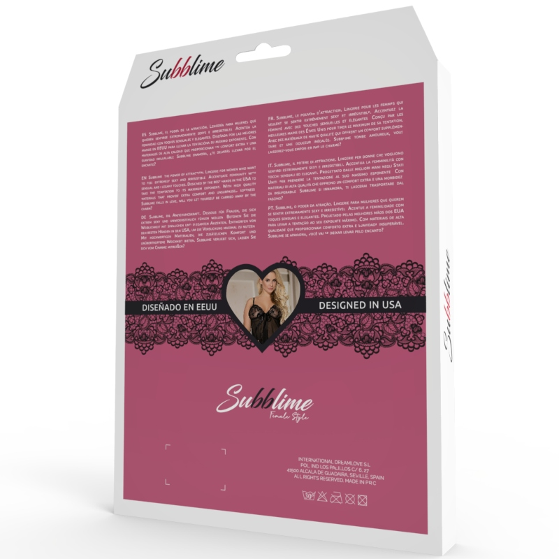 SUBBLIME - CORSET TIRAS L/XL - immagine 5