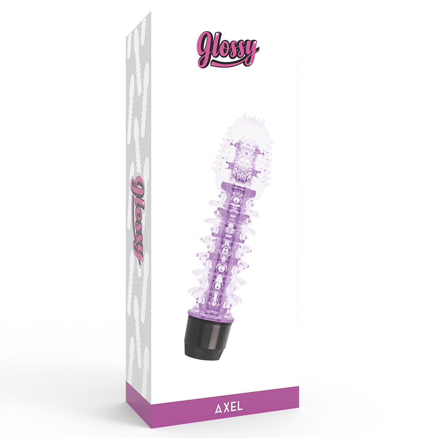GLOSSY - VIBRATORE AXEL LILLA - immagine 4