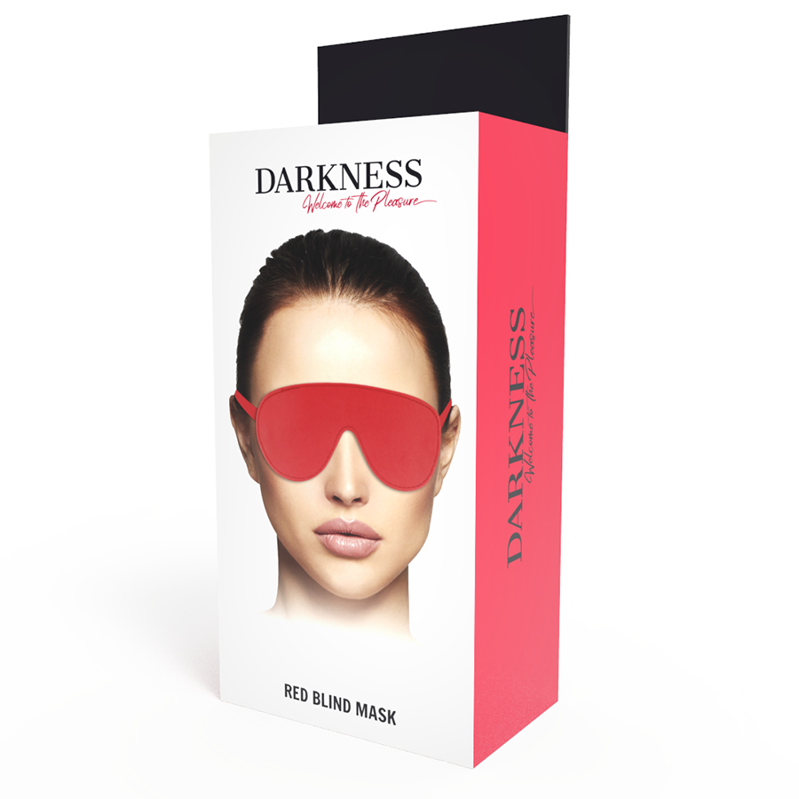 DARKNESS - MASCHERA ROSSA DI ALTA QUALIT - immagine 5