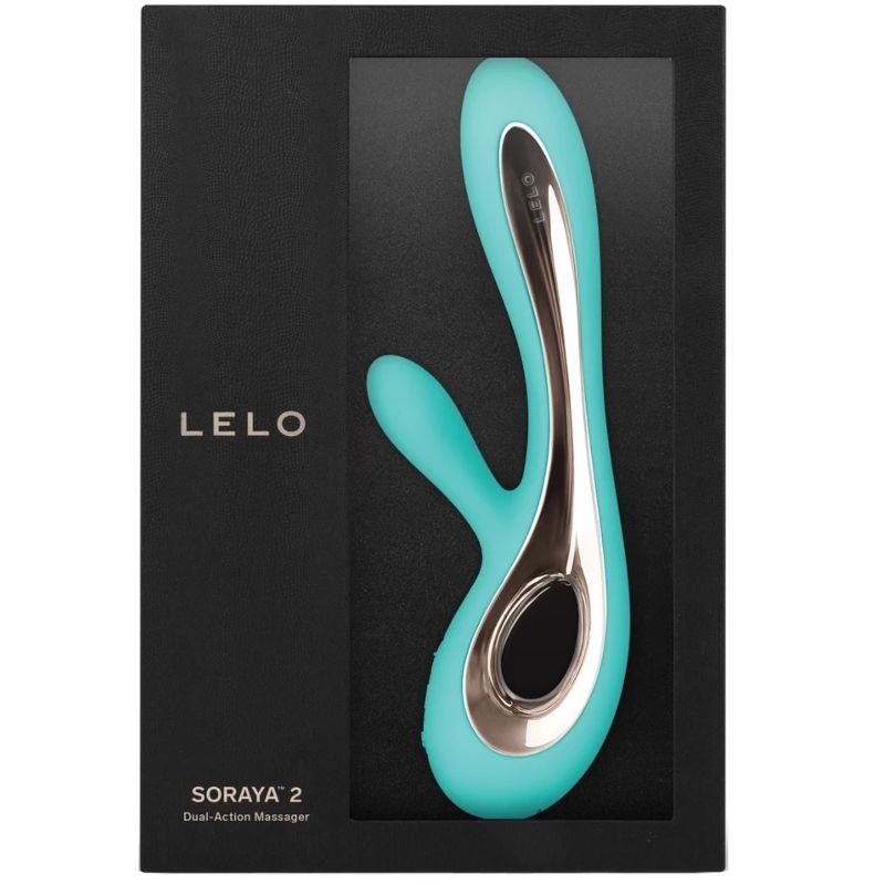 LELO - VIBRATORE SORAYA 2 RABBIT AQUA - immagine 3