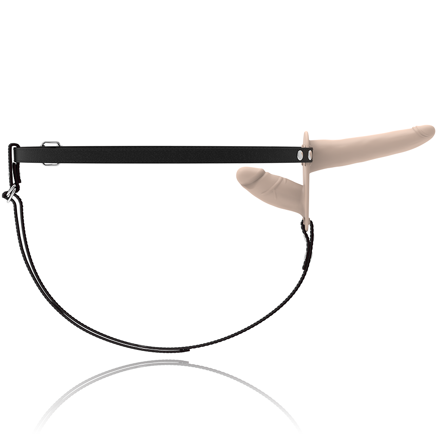 FETISH SUBMISSIVE HARNESS - VIBRATORE FLESH UP A DOPPIA PENETRAZIONE - immagine 4