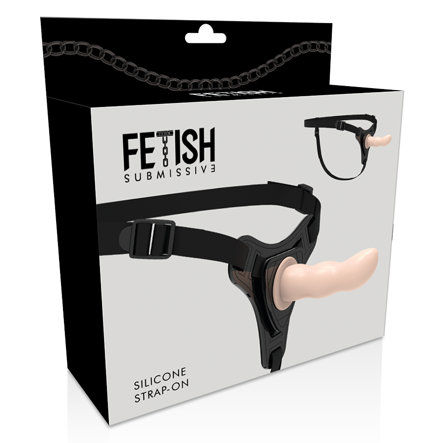 FETISH SUBMISSIVE HARNESS - SILICONE FLESH G-SPOT 12,5 CM - immagine 5