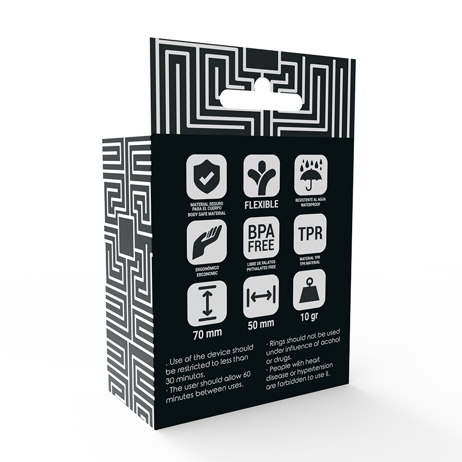 ADDICTED TOYS - POTENZ- C-RING PENE NERO - immagine 5