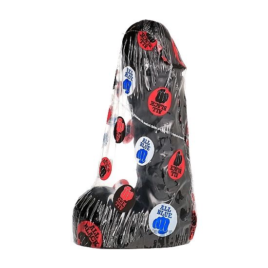 ALL BLACK - DONG 19 CM - immagine 3