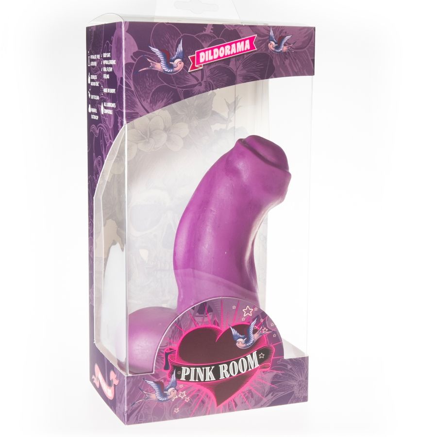 PINK ROOM - NESTOR DILDO REALISTICO VIOLA 16,5 CM - immagine 2