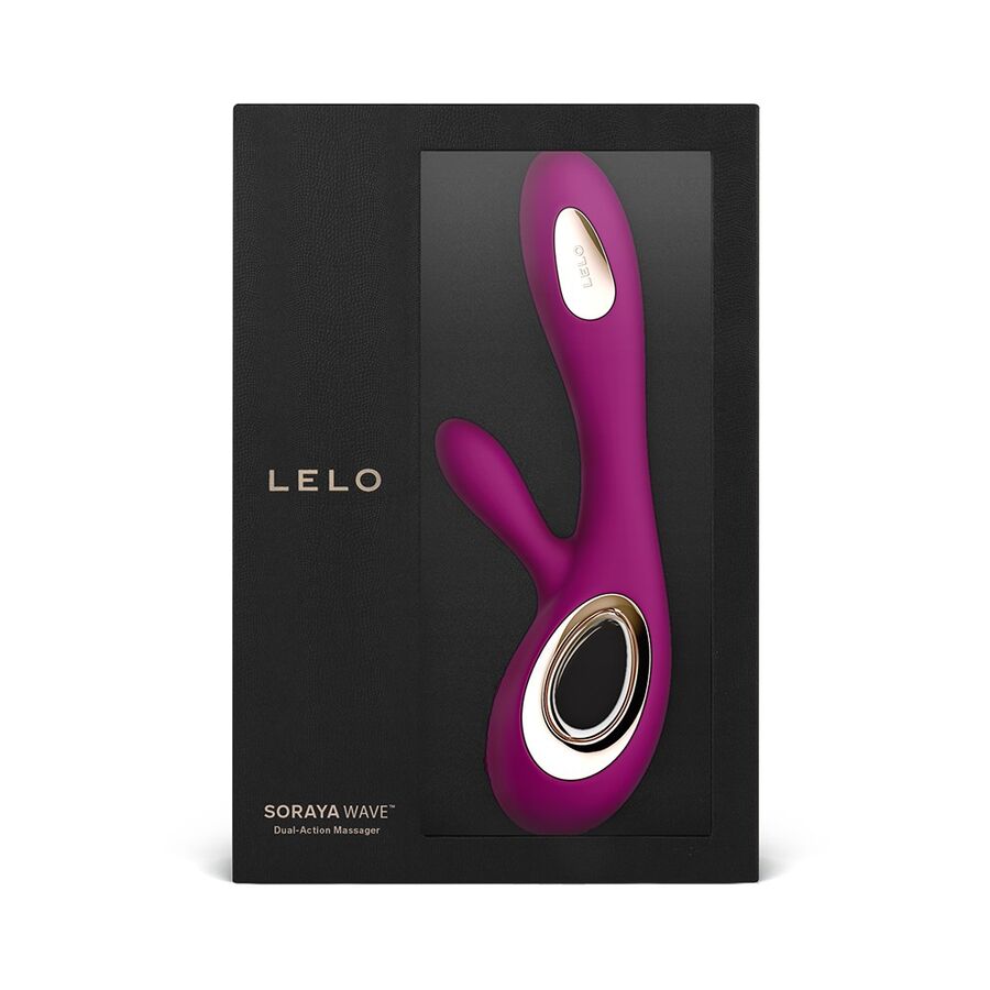 LELO - SORAYA VIBRATORE WAVE RABBIT DEEP ROSE - immagine 4