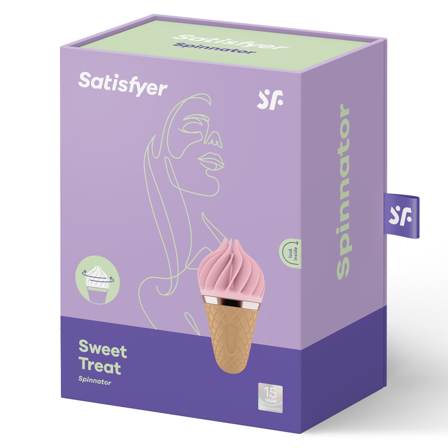 SATISFYER - SWEET TREAT SPINNATOR NEGRO - immagine 3