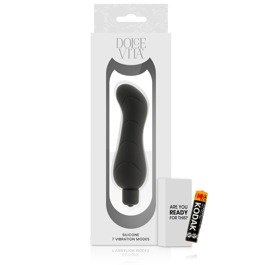 DOLCE VITA - G-SPOT BLACK SILICONE - immagine 5