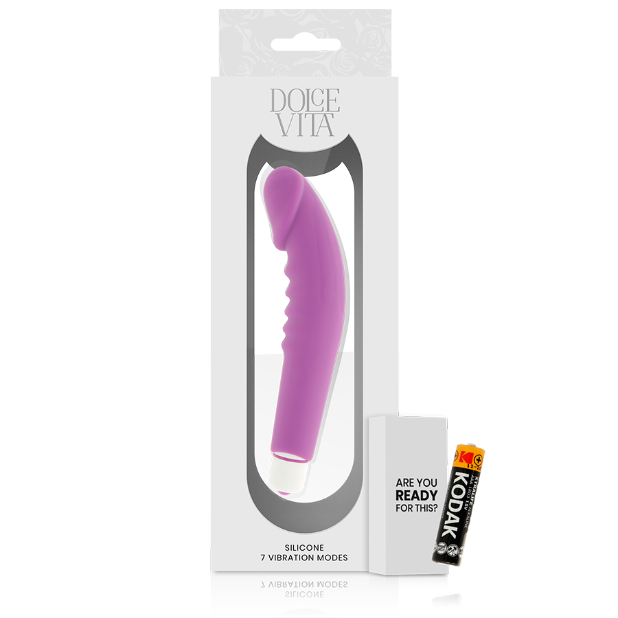 DOLCE VITA - REALISTIC PLEASURE VIOLA SILICONE - immagine 5