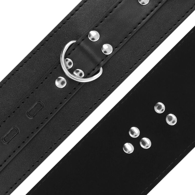 DARKNESS - MANETTE IN PELLE NERA - immagine 3