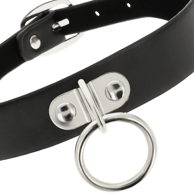 COQUETTE CHIC DESIRE - COLLANA IN PELLE VEGANA ACCESSORIO FETISH DONNA - immagine 4