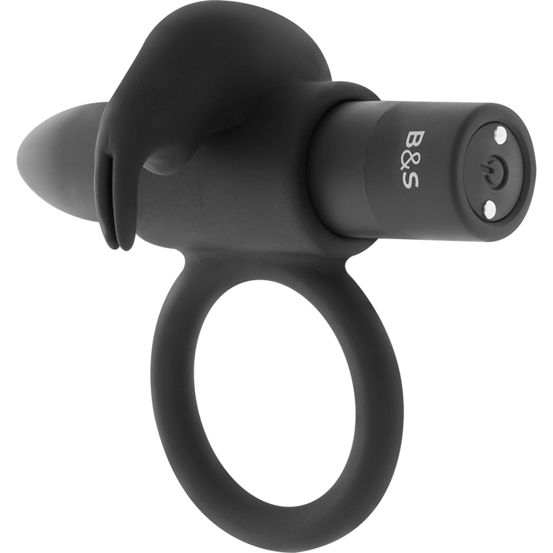 BLACKSILVER - ANELLO BURTON 10 MODALITÀ DI VIBRAZIONE NERO - immagine 2