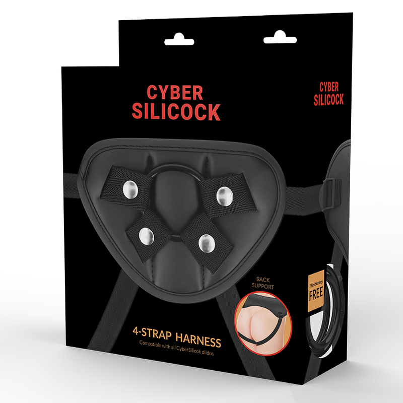 CYBER SILICOCK - ARNÊS DE CINTA CYBER COM 3 ANÉIS GRTIS - immagine 5
