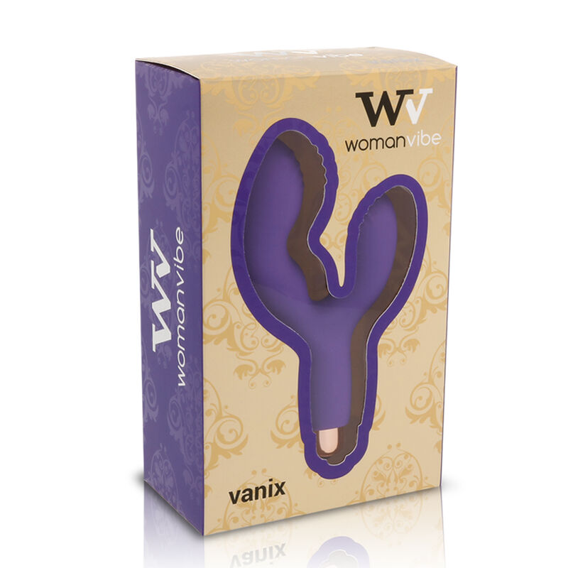 WOMANVIBE - VANIX STIMOLATORE VIBRATORE SILICONE - immagine 2