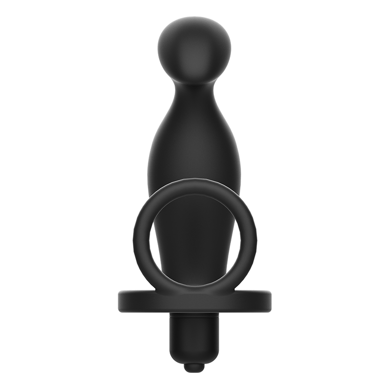 ADDICTED TOYS - PLUG ANALE CON ANELLO IN SILICONE NERO 12 CM - immagine 5